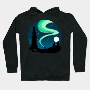 Beautiful Fox Fires Hoodie